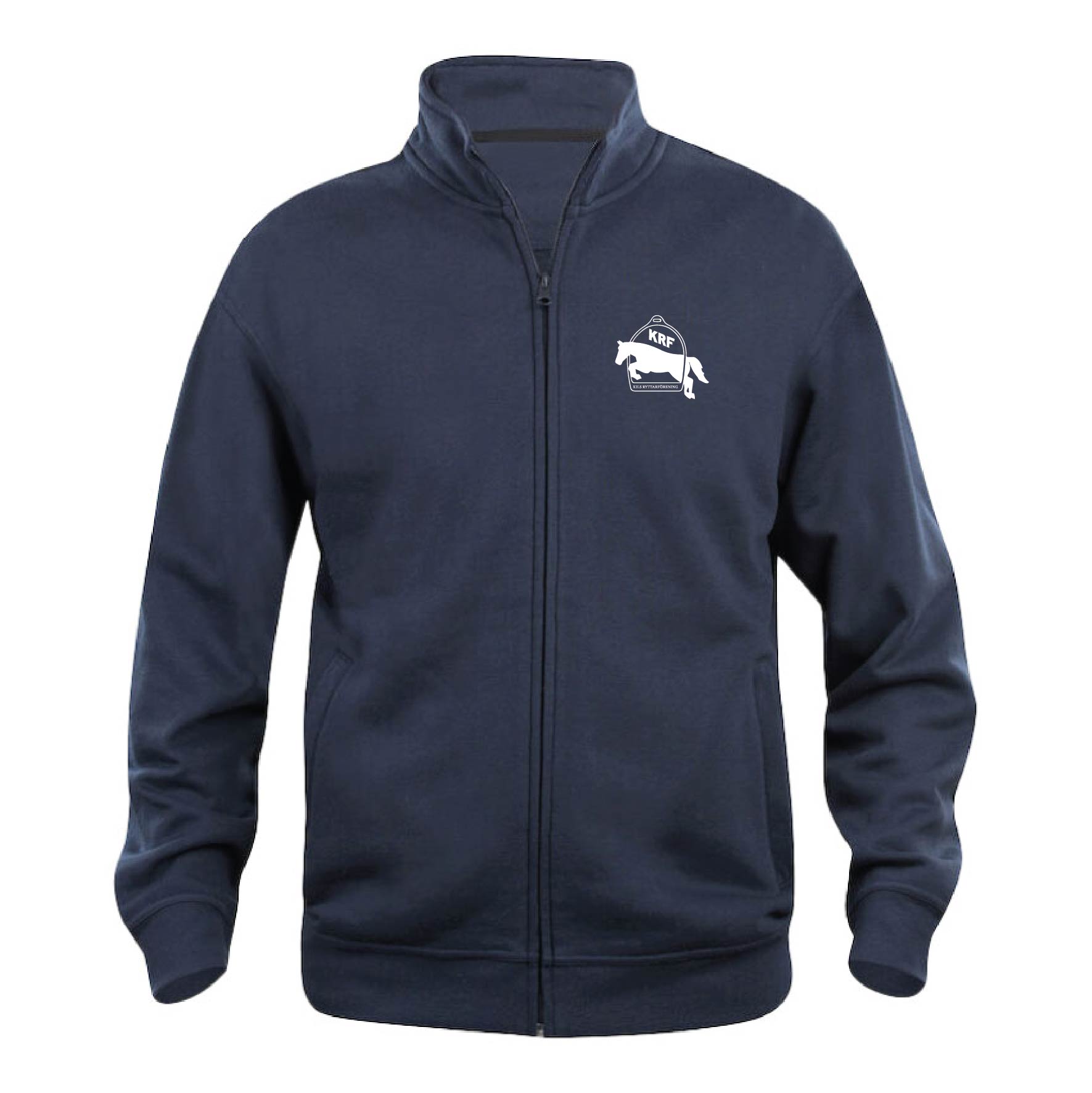 Shirt Zip Bomull Barn, KRF