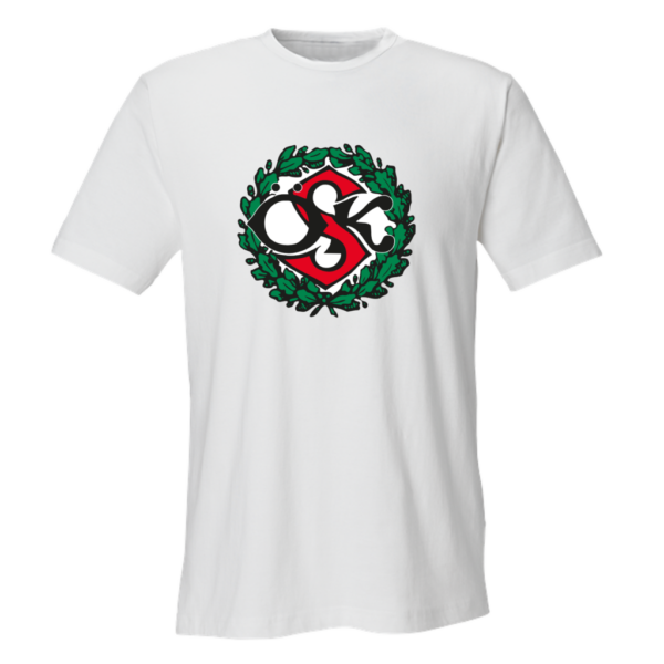 T-shirt Emblem vit, ÖSK